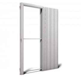 Retractable counter frame for sliding doors
